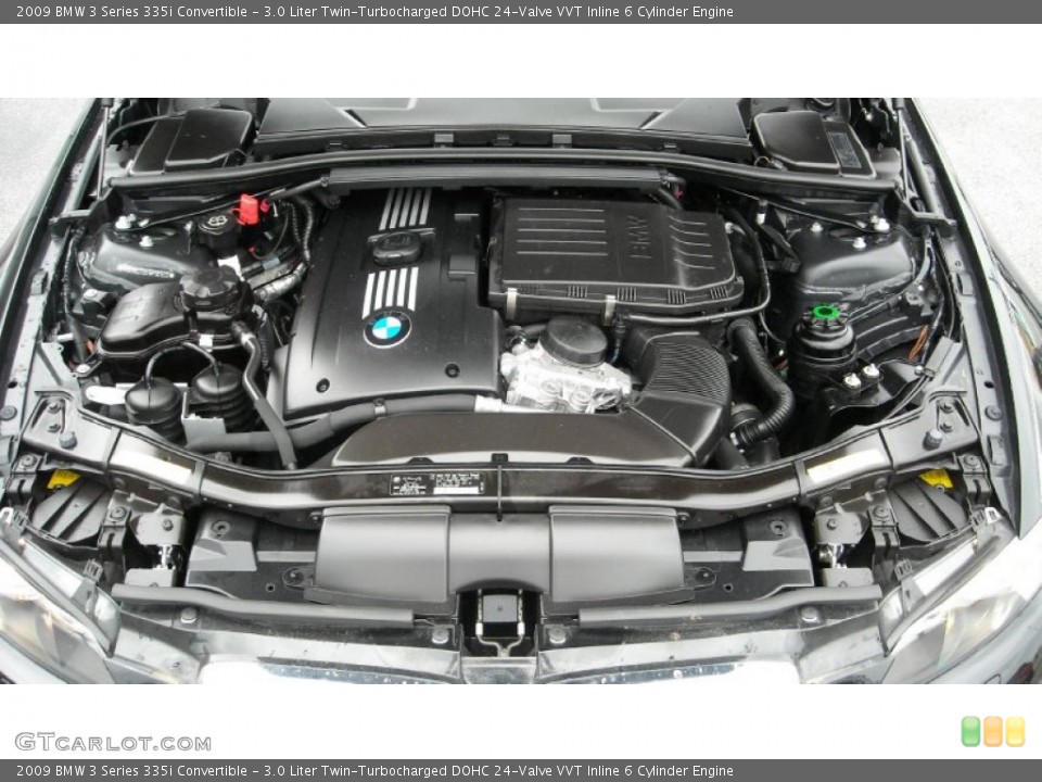 3.0 Liter Twin-Turbocharged DOHC 24-Valve VVT Inline 6 Cylinder Engine for the 2009 BMW 3 Series #71173976