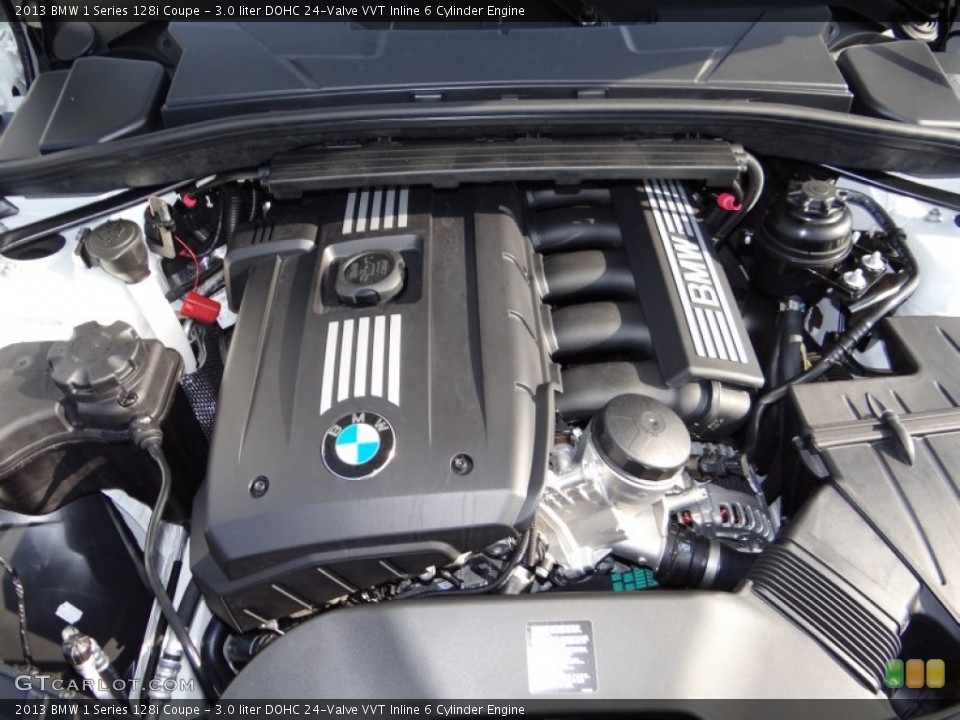 3.0 liter DOHC 24-Valve VVT Inline 6 Cylinder Engine for the 2013 BMW 1 Series #71176788