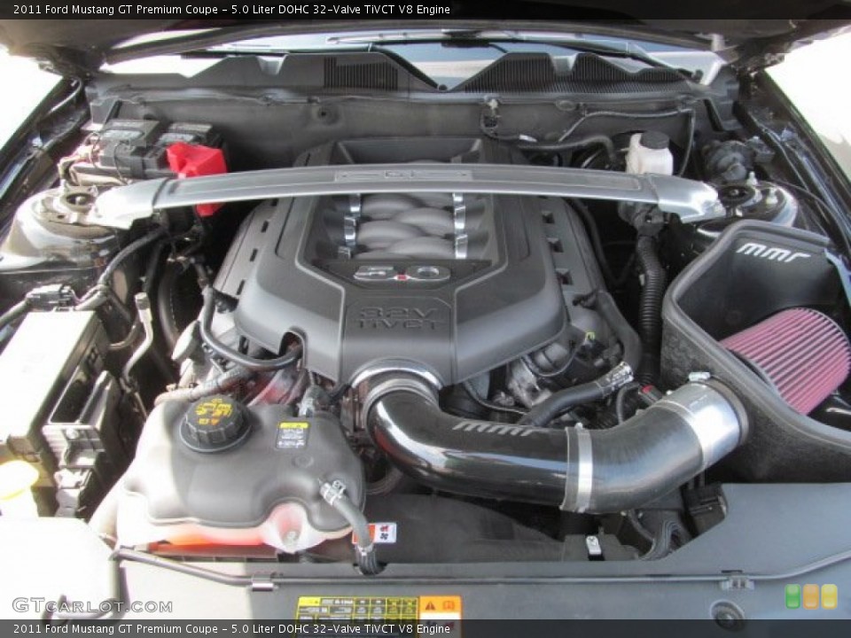 5.0 Liter DOHC 32-Valve TiVCT V8 Engine for the 2011 Ford Mustang #71185132
