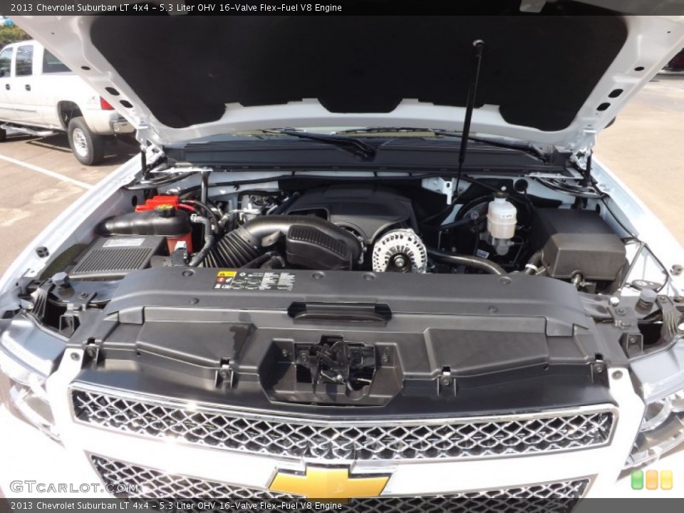 5.3 Liter OHV 16-Valve Flex-Fuel V8 Engine for the 2013 Chevrolet Suburban #71188858