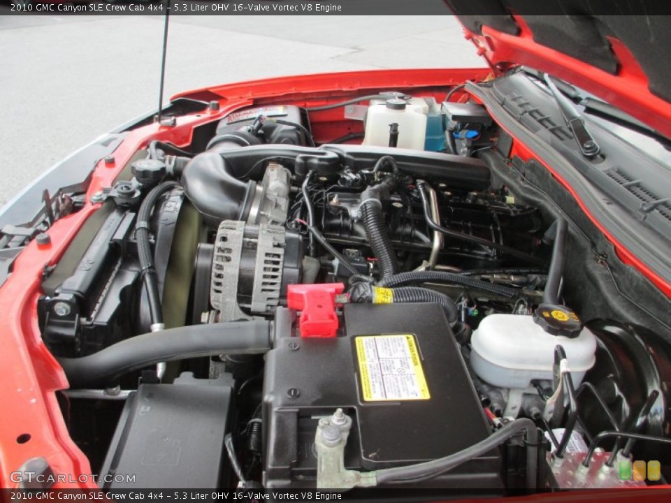 5.3 Liter OHV 16-Valve Vortec V8 Engine for the 2010 GMC Canyon #71198752