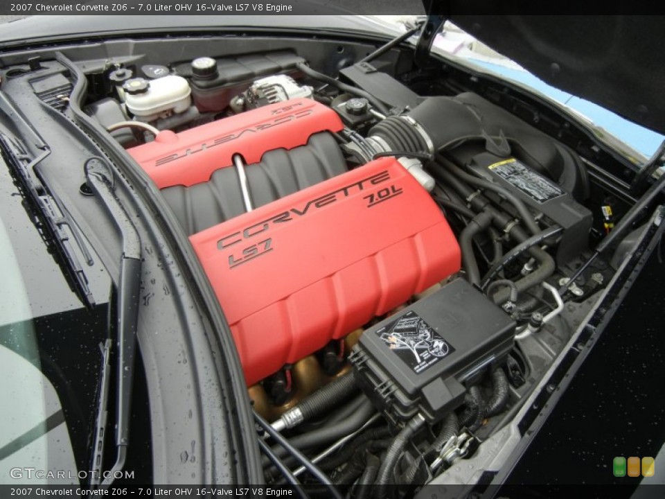 7.0 Liter OHV 16-Valve LS7 V8 Engine for the 2007 Chevrolet Corvette #71218947