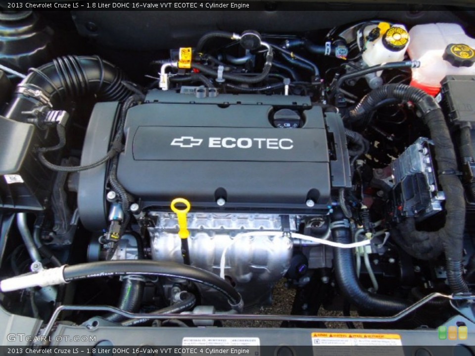 1.8 Liter DOHC 16-Valve VVT ECOTEC 4 Cylinder Engine for the 2013 Chevrolet Cruze #71225175