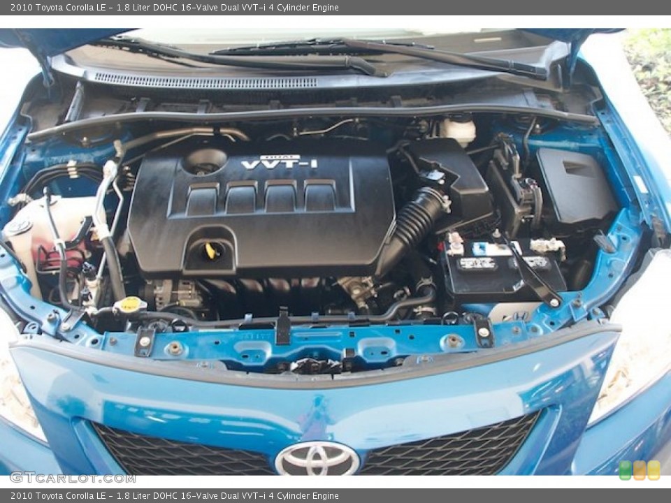 1.8 Liter DOHC 16-Valve Dual VVT-i 4 Cylinder Engine for the 2010 Toyota Corolla #71236263