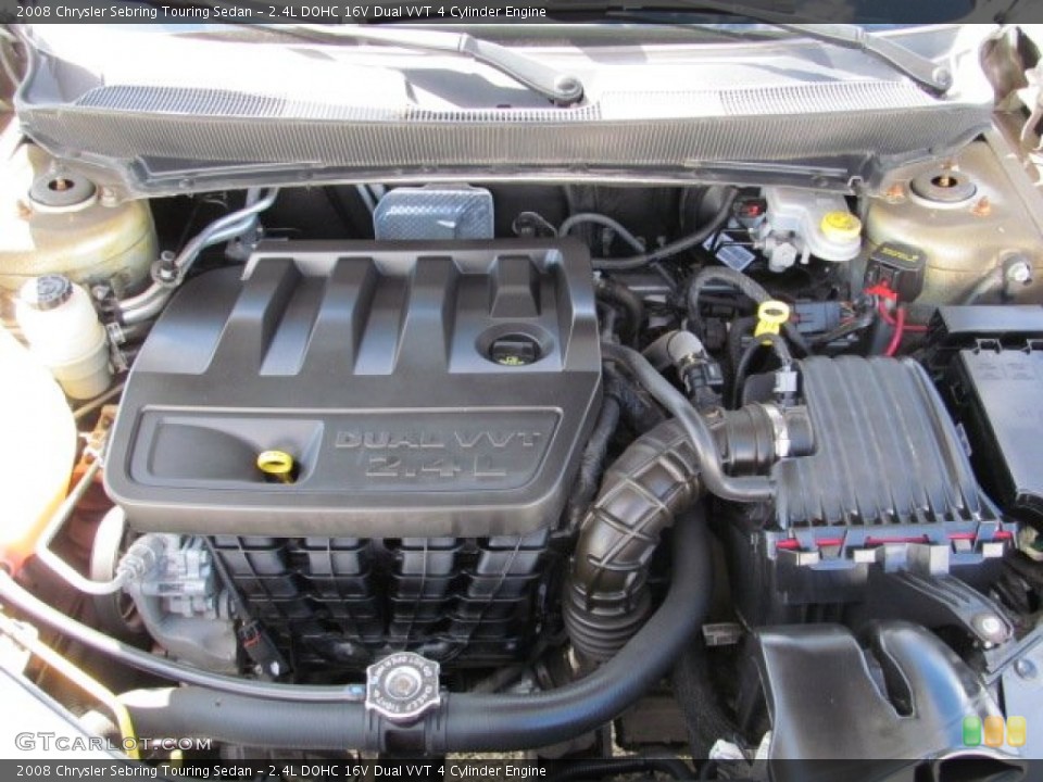 2.4L DOHC 16V Dual VVT 4 Cylinder Engine for the 2008 Chrysler Sebring #71237892