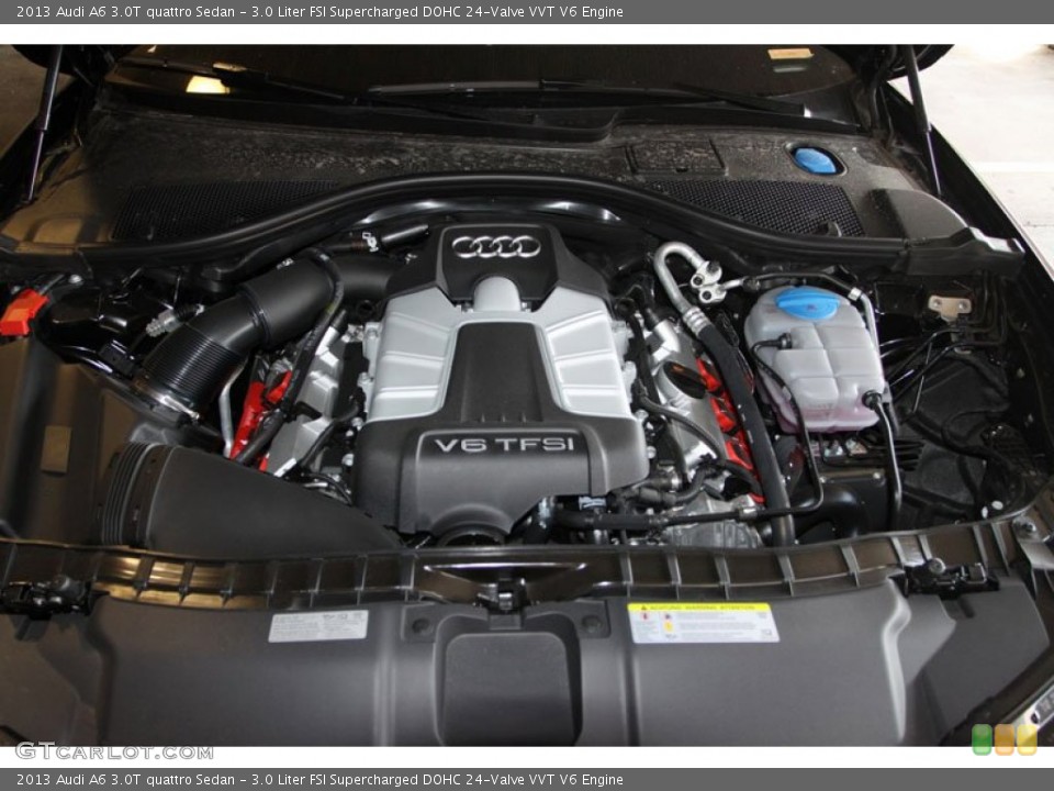 3.0 Liter FSI Supercharged DOHC 24-Valve VVT V6 Engine for the 2013 Audi A6 #71245009