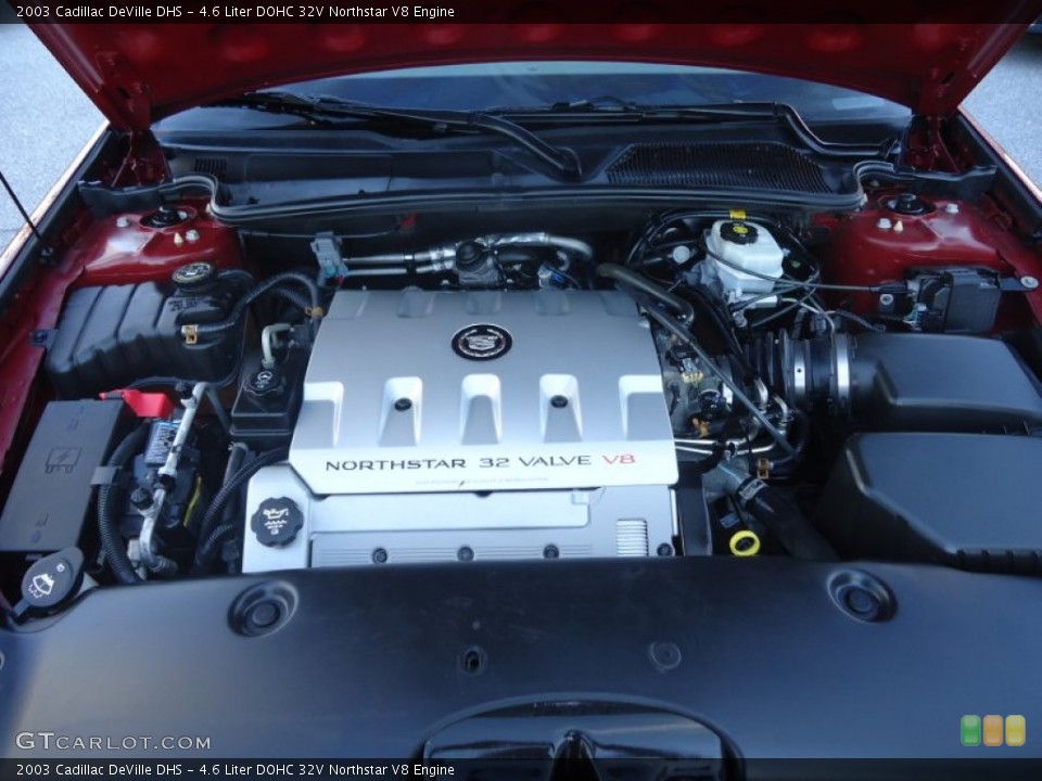 4.6 Liter DOHC 32V Northstar V8 2003 Cadillac DeVille Engine