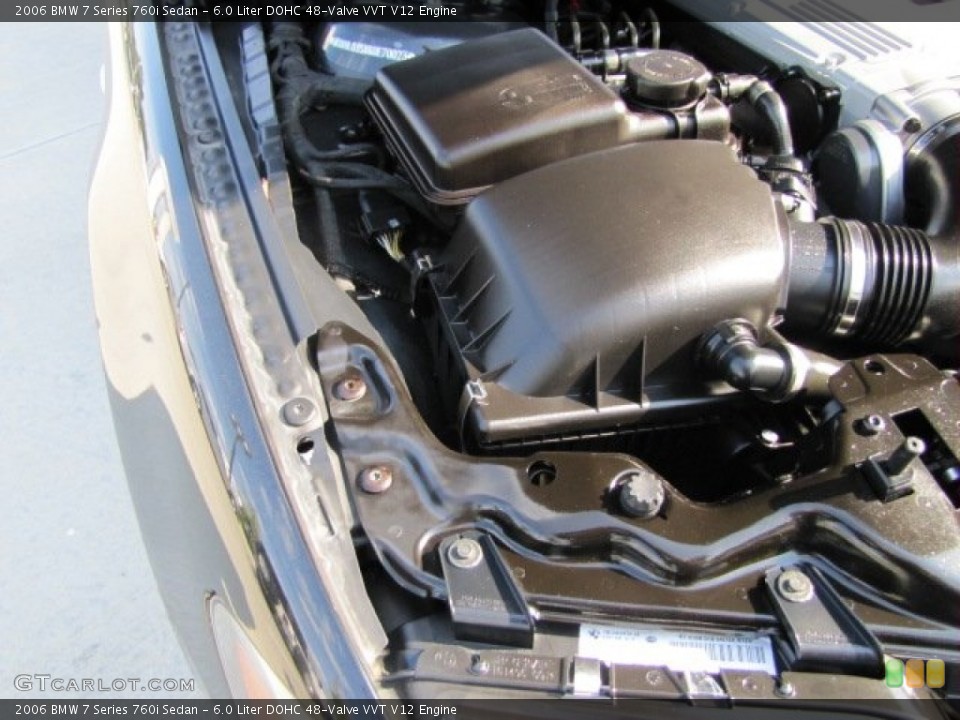 6.0 Liter DOHC 48-Valve VVT V12 Engine for the 2006 BMW 7 Series #71264389