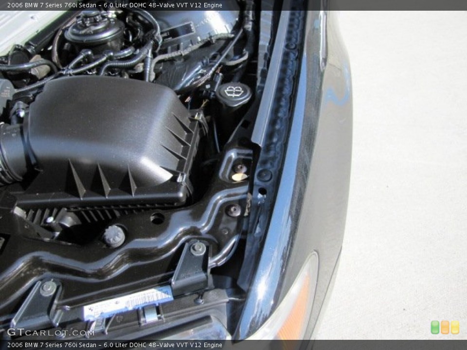 6.0 Liter DOHC 48-Valve VVT V12 Engine for the 2006 BMW 7 Series #71264413