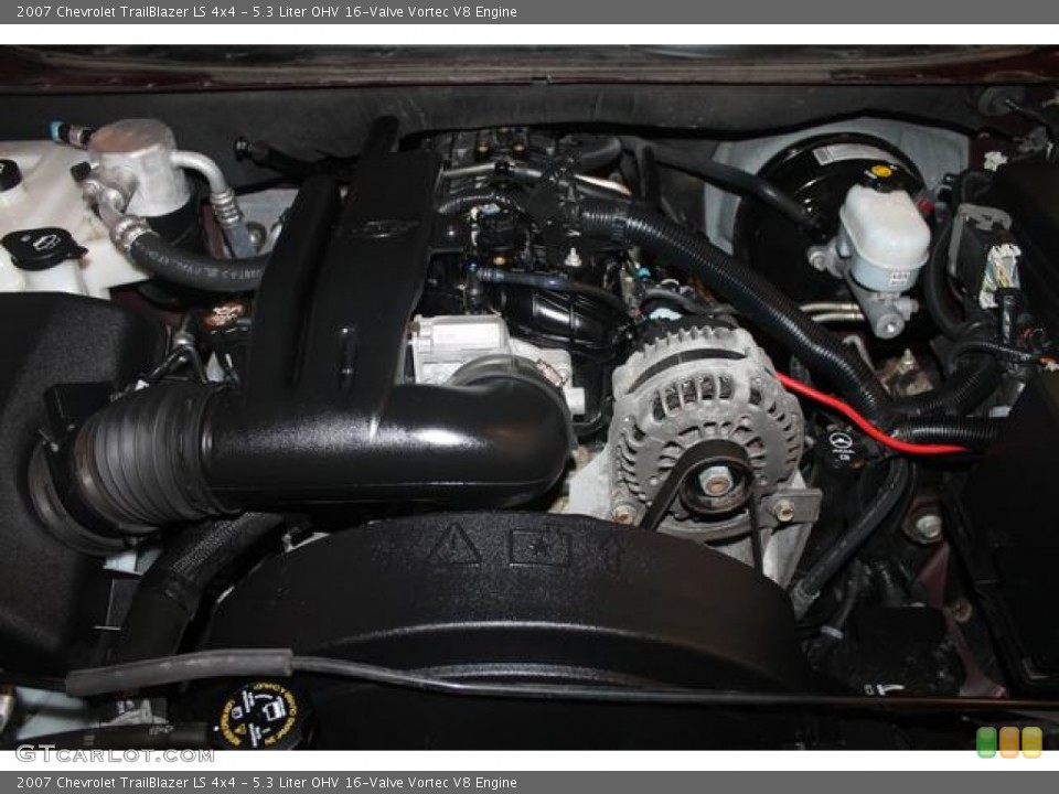 5.3 Liter OHV 16-Valve Vortec V8 Engine for the 2007 Chevrolet TrailBlazer #71266747