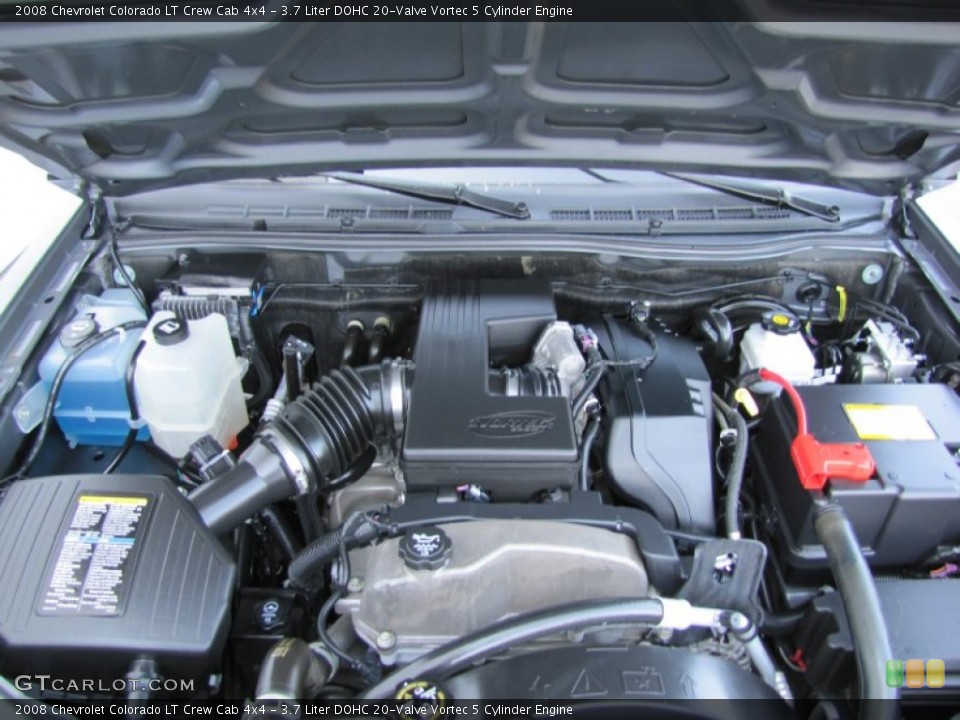3.7 Liter DOHC 20-Valve Vortec 5 Cylinder Engine for the 2008 Chevrolet Colorado #71272962