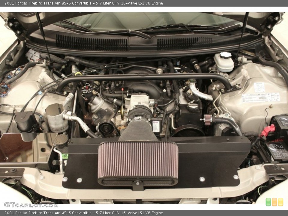 5.7 Liter OHV 16-Valve LS1 V8 Engine for the 2001 Pontiac Firebird #71276101