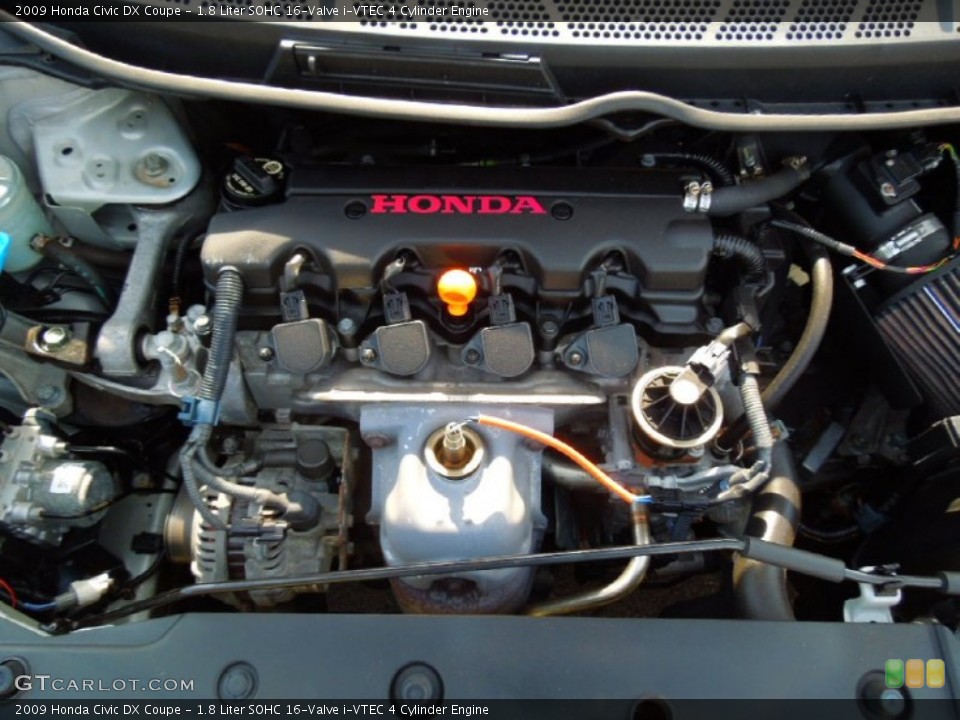 1.8 Liter SOHC 16-Valve i-VTEC 4 Cylinder 2009 Honda Civic Engine
