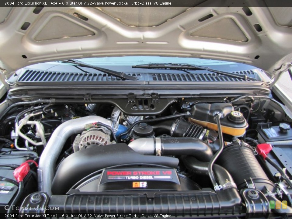6.0 Liter OHV 32-Valve Power Stroke Turbo-Diesel V8 Engine for the 2004 Ford Excursion #71281423