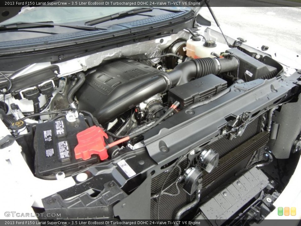3.5 Liter EcoBoost DI Turbocharged DOHC 24-Valve Ti-VCT V6 Engine for the 2013 Ford F150 #71281786