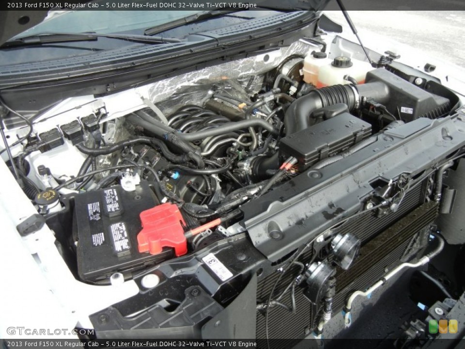5.0 Liter Flex-Fuel DOHC 32-Valve Ti-VCT V8 Engine for the 2013 Ford F150 #71281894