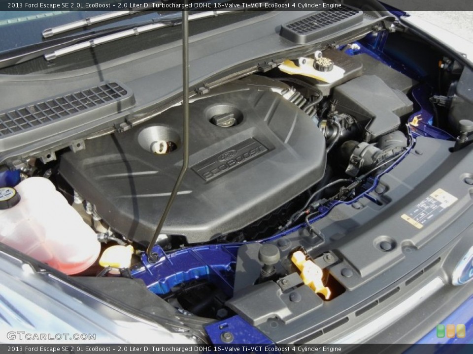 2.0 Liter DI Turbocharged DOHC 16-Valve Ti-VCT EcoBoost 4 Cylinder Engine for the 2013 Ford Escape #71282341
