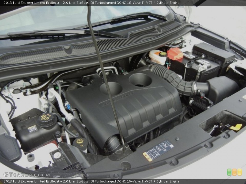 2.0 Liter EcoBoost DI Turbocharged DOHC 16-Valve Ti-VCT 4 Cylinder Engine for the 2013 Ford Explorer #71282815