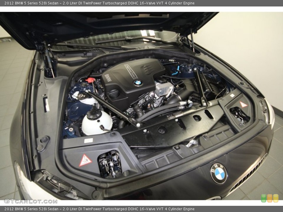 2.0 Liter DI TwinPower Turbocharged DOHC 16-Valve VVT 4 Cylinder Engine for the 2012 BMW 5 Series #71291764