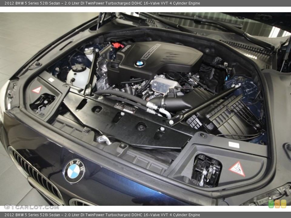 2.0 Liter DI TwinPower Turbocharged DOHC 16-Valve VVT 4 Cylinder Engine for the 2012 BMW 5 Series #71291776