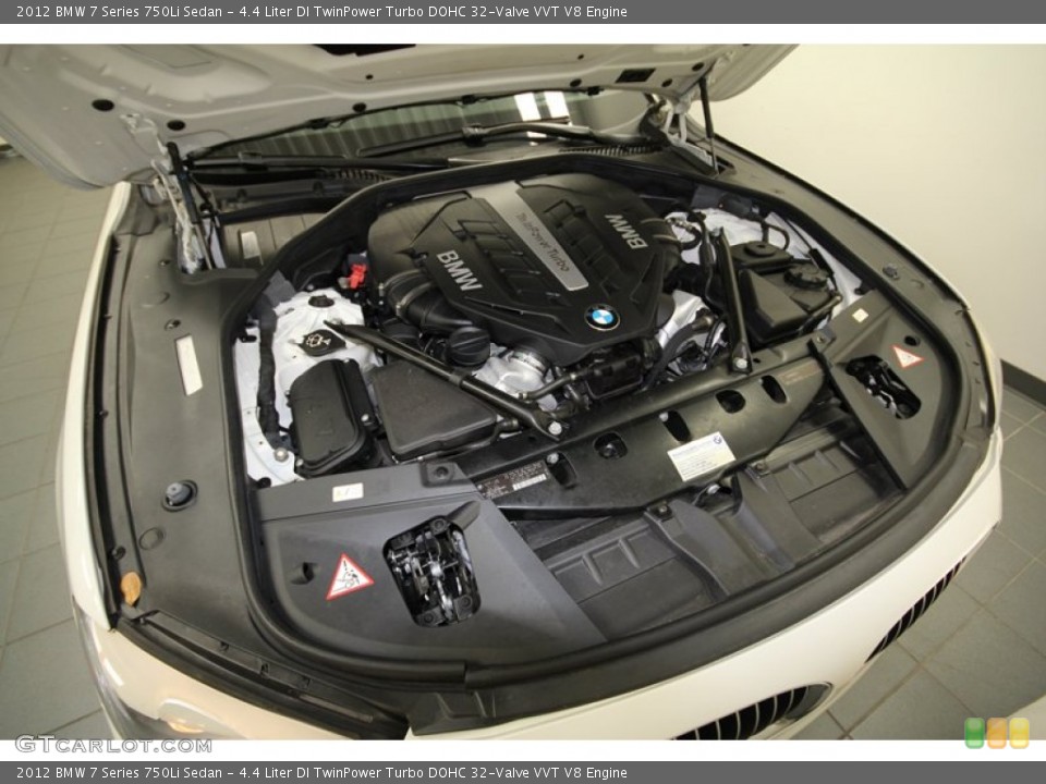 4.4 Liter DI TwinPower Turbo DOHC 32-Valve VVT V8 Engine for the 2012 BMW 7 Series #71292247