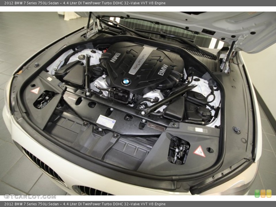 4.4 Liter DI TwinPower Turbo DOHC 32-Valve VVT V8 Engine for the 2012 BMW 7 Series #71292256