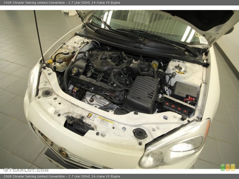 2.7 Liter DOHC 24-Valve V6 Engine for the 2006 Chrysler Sebring #71294926
