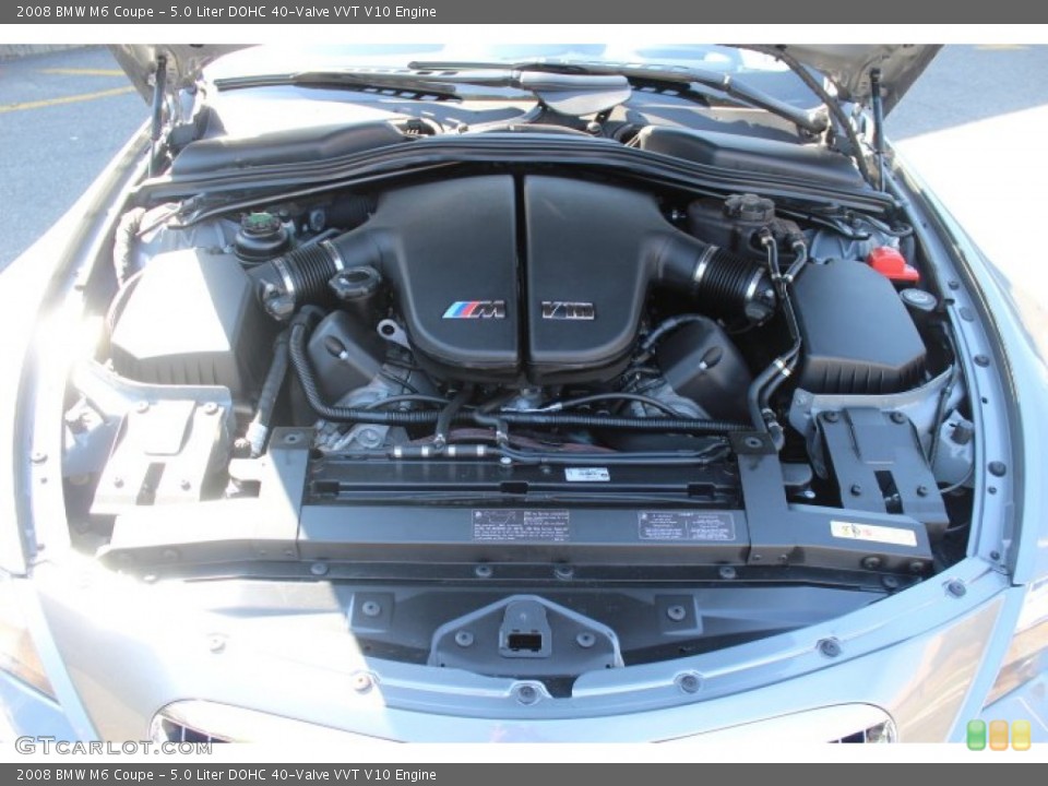 5.0 Liter DOHC 40-Valve VVT V10 Engine for the 2008 BMW M6 #71295457