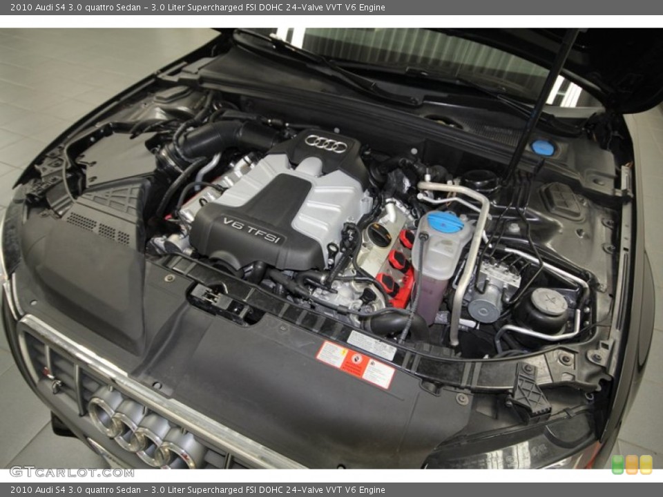 3.0 Liter Supercharged FSI DOHC 24-Valve VVT V6 Engine for the 2010 Audi S4 #71296870