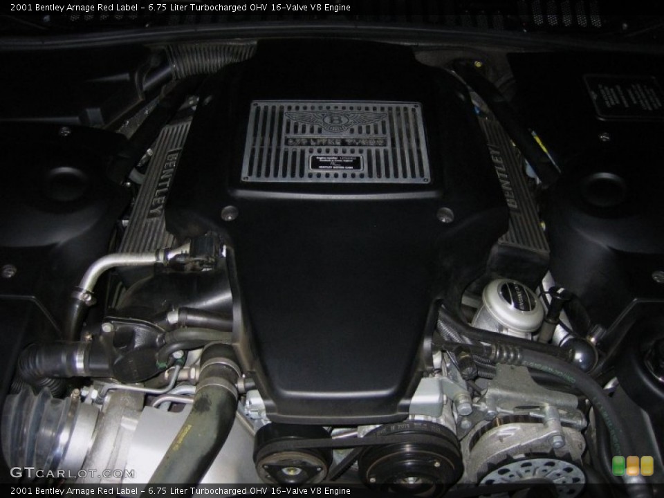 6.75 Liter Turbocharged OHV 16-Valve V8 Engine for the 2001 Bentley Arnage #71303698