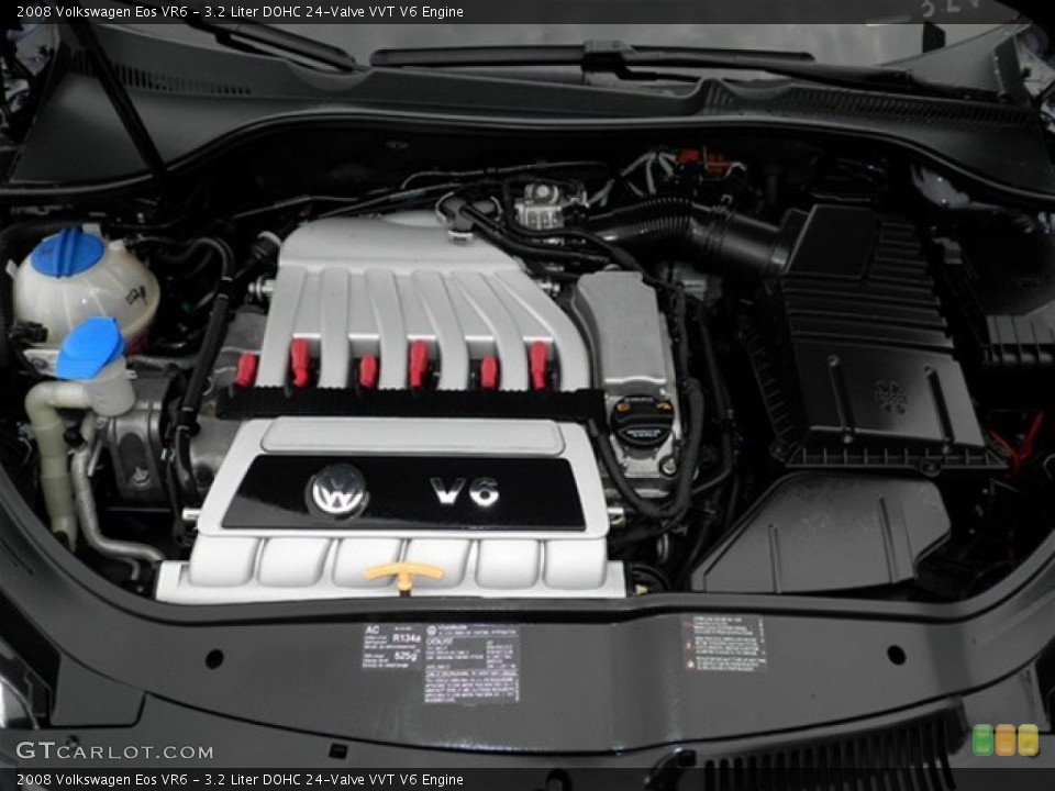 3.2 Liter DOHC 24-Valve VVT V6 Engine for the 2008 Volkswagen Eos #71305440