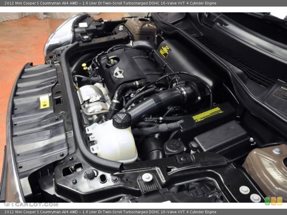 1.6 Liter DI Twin-Scroll Turbocharged DOHC 16-Valve VVT 4 Cylinder Engine for the 2012 Mini Cooper #71309155