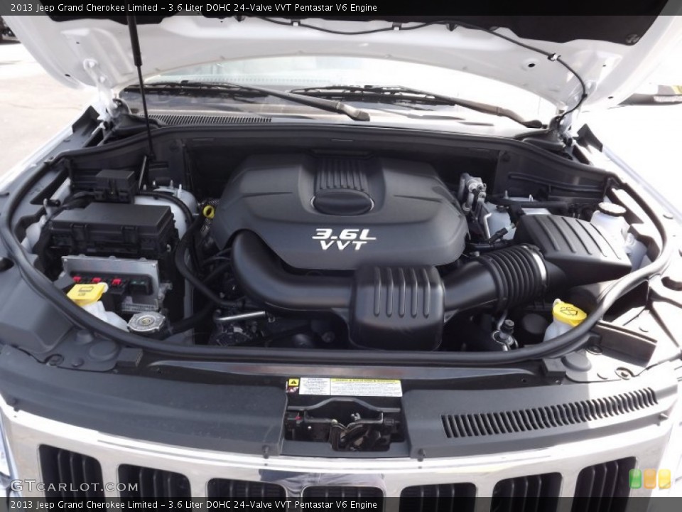 3.6 Liter DOHC 24-Valve VVT Pentastar V6 Engine for the 2013 Jeep Grand Cherokee #71310729