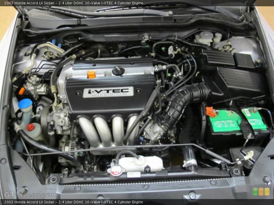 2.4 Liter DOHC 16-Valve i-VTEC 4 Cylinder Engine for the 2003 Honda Accord #71314189