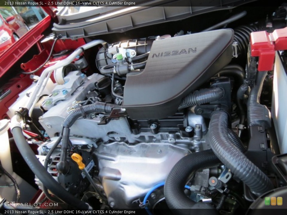 2.5 Liter DOHC 16-Valve CVTCS 4 Cylinder Engine for the 2013 Nissan Rogue #71316398