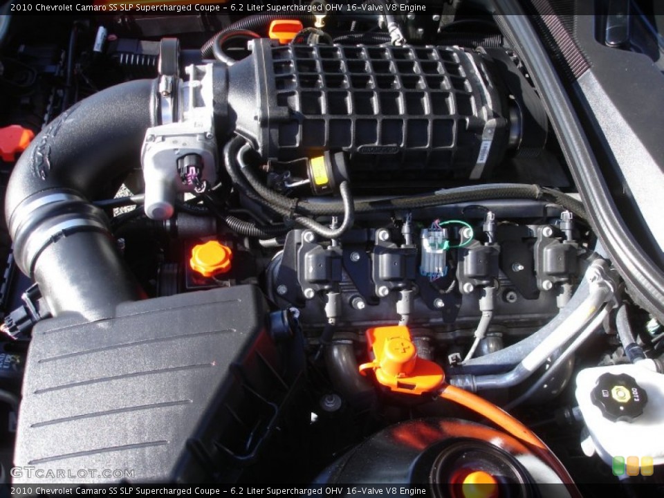 6.2 Liter Supercharged OHV 16-Valve V8 Engine for the 2010 Chevrolet Camaro #71316569