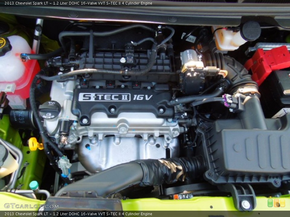 1.2 Liter DOHC 16-Valve VVT S-TEC II 4 Cylinder Engine for the 2013 Chevrolet Spark #71331675