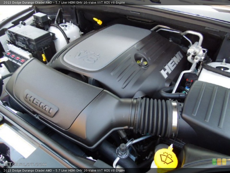 5.7 Liter HEMI OHV 16-Valve VVT MDS V8 Engine for the 2013 Dodge Durango #71332614