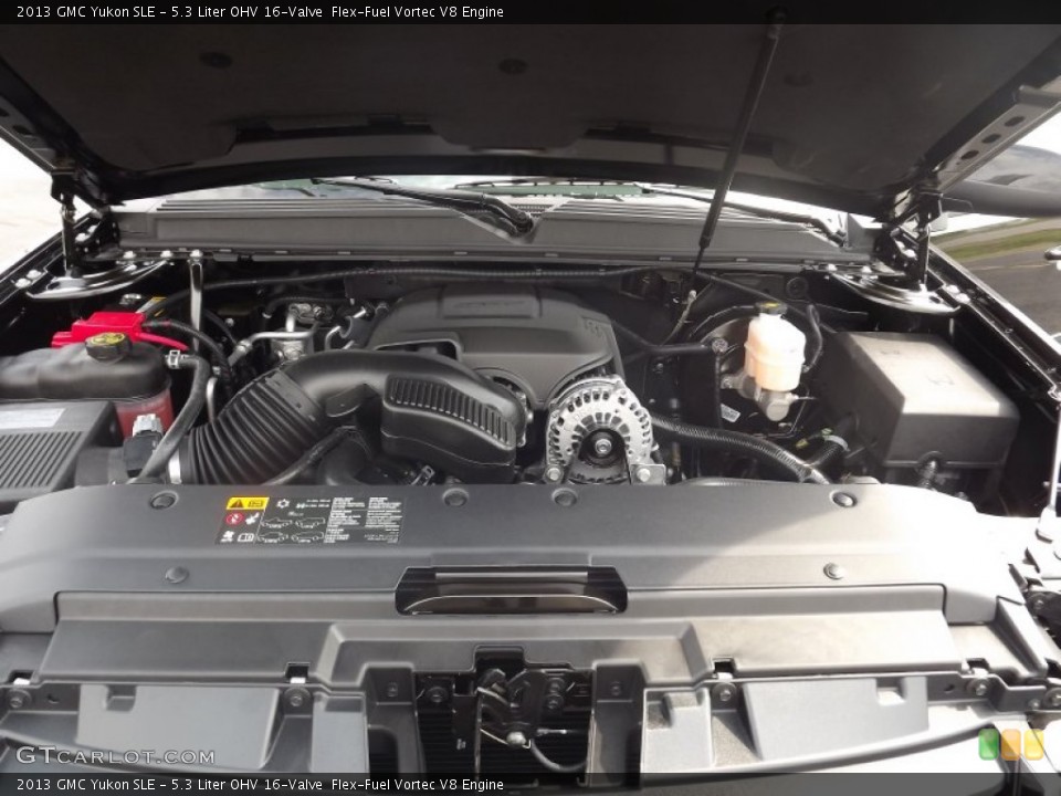 5.3 Liter OHV 16-Valve  Flex-Fuel Vortec V8 Engine for the 2013 GMC Yukon #71351657