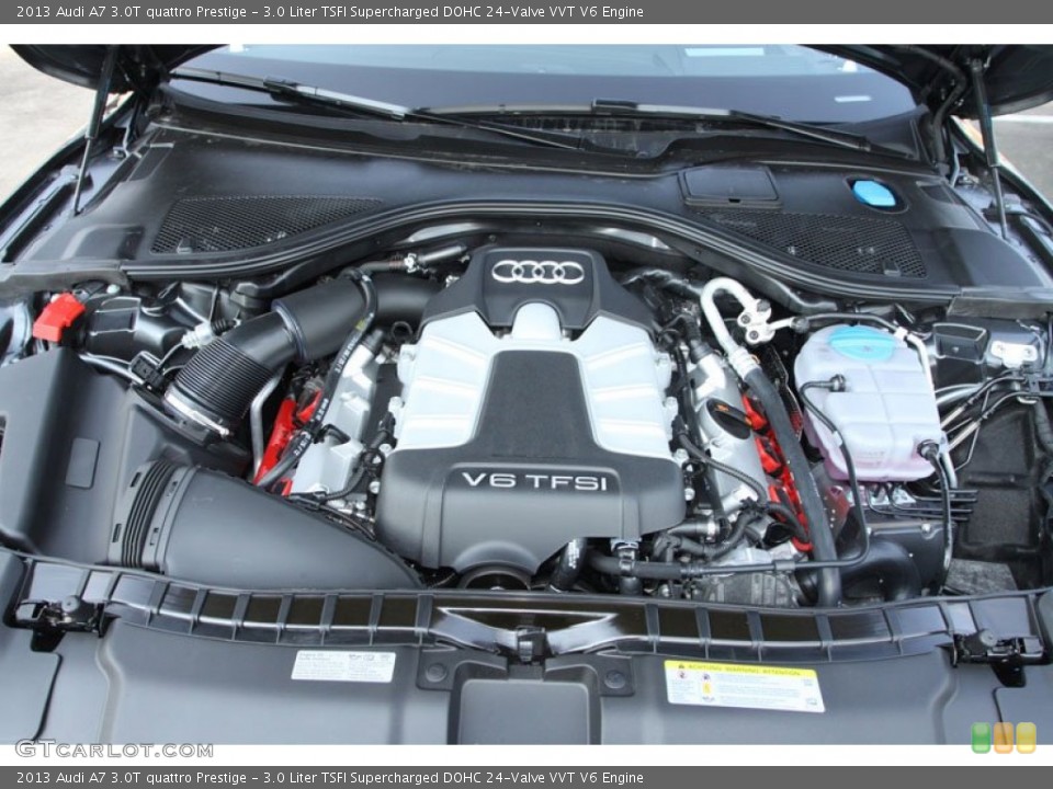 3.0 Liter TSFI Supercharged DOHC 24-Valve VVT V6 Engine for the 2013 Audi A7 #71353778