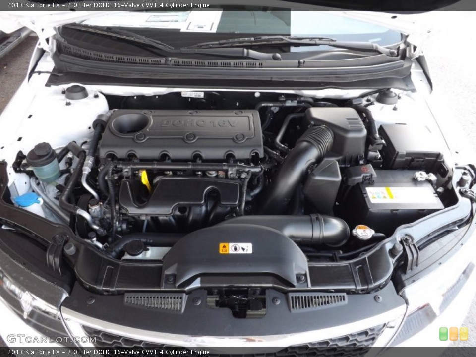 2.0 Liter DOHC 16-Valve CVVT 4 Cylinder Engine for the 2013 Kia Forte #71363819