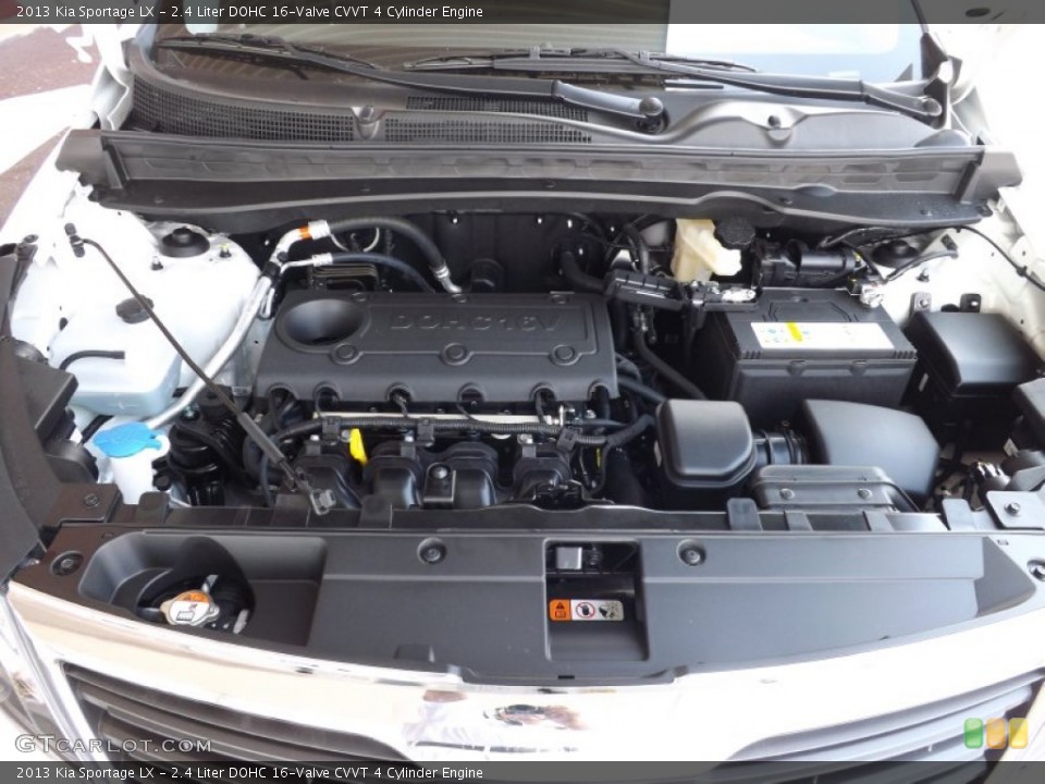 2.4 Liter DOHC 16-Valve CVVT 4 Cylinder Engine for the 2013 Kia Sportage #71364167