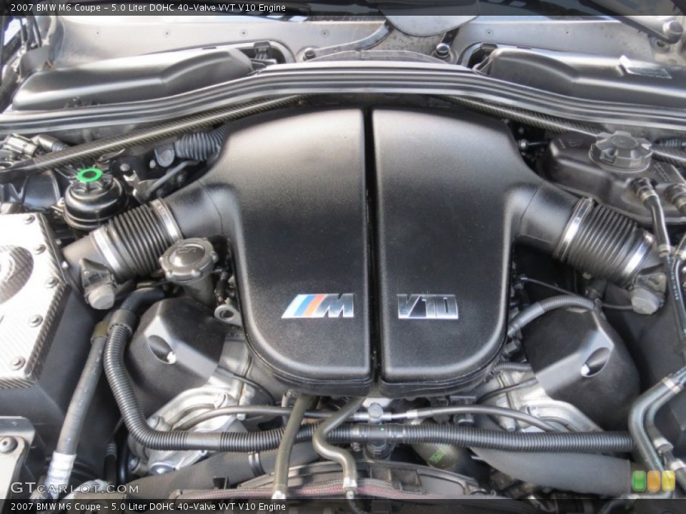 5.0 Liter DOHC 40-Valve VVT V10 Engine for the 2007 BMW M6 #71376298