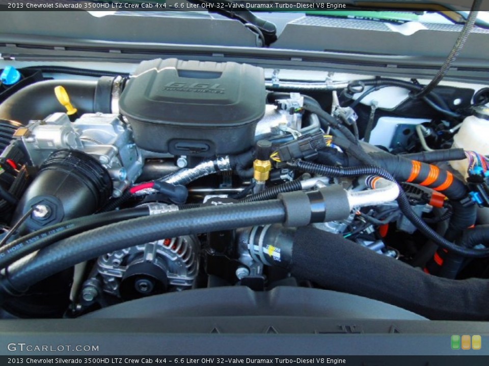 6.6 Liter OHV 32-Valve Duramax Turbo-Diesel V8 Engine for the 2013 Chevrolet Silverado 3500HD #71377708