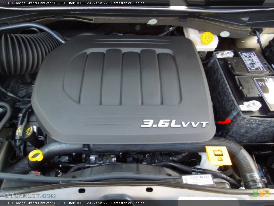 3.6 Liter DOHC 24-Valve VVT Pentastar V6 Engine for the 2013 Dodge Grand Caravan #71378644