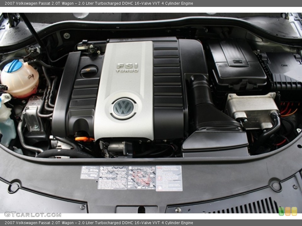 2.0 Liter Turbocharged DOHC 16-Valve VVT 4 Cylinder Engine for the 2007 Volkswagen Passat #71378647