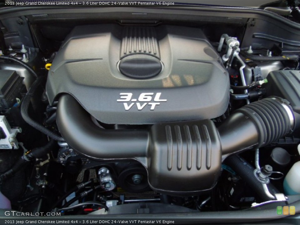 3.6 Liter DOHC 24-Valve VVT Pentastar V6 Engine for the 2013 Jeep Grand Cherokee #71379112