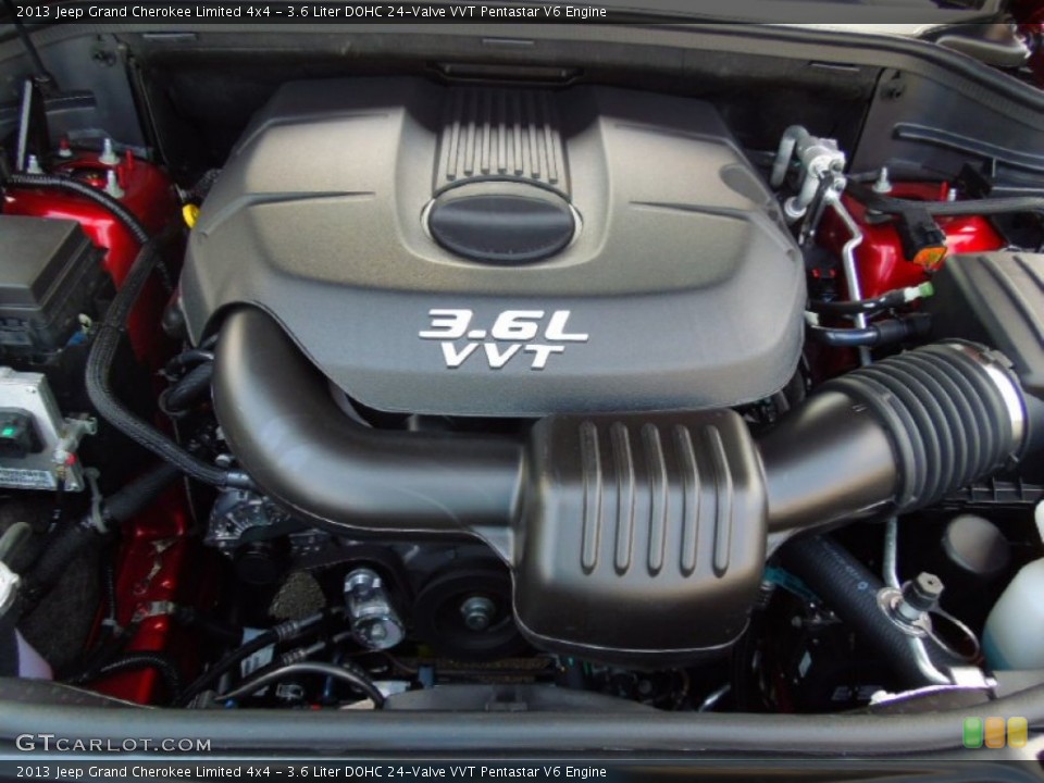 3.6 Liter DOHC 24-Valve VVT Pentastar V6 Engine for the 2013 Jeep Grand Cherokee #71379268