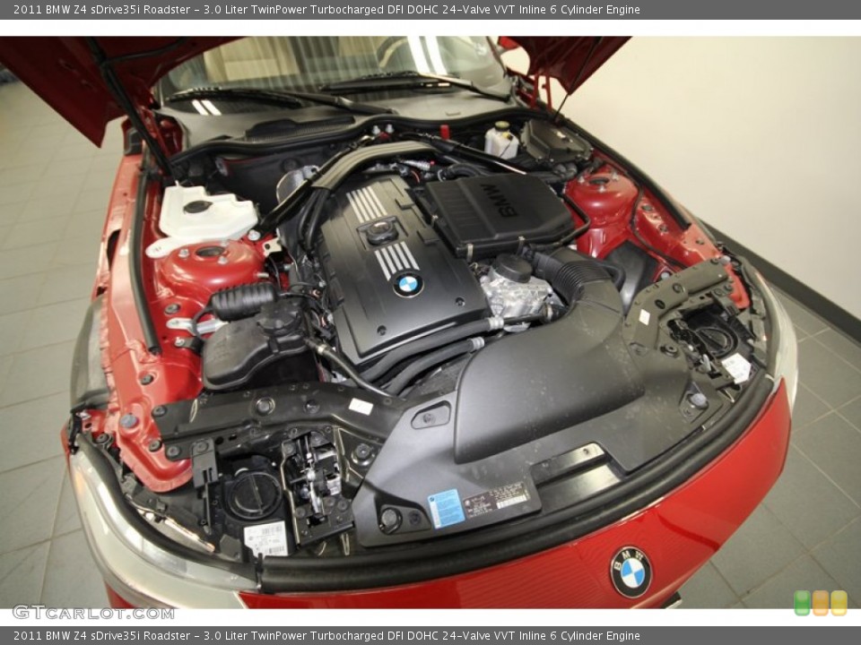 3.0 Liter TwinPower Turbocharged DFI DOHC 24-Valve VVT Inline 6 Cylinder Engine for the 2011 BMW Z4 #71385586