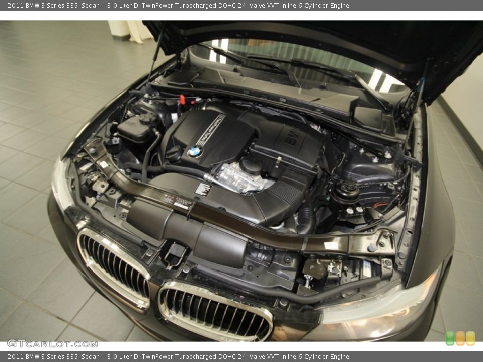 3.0 Liter DI TwinPower Turbocharged DOHC 24-Valve VVT Inline 6 Cylinder Engine for the 2011 BMW 3 Series #71389321